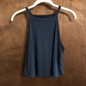 Navy blue forever 21 tank top